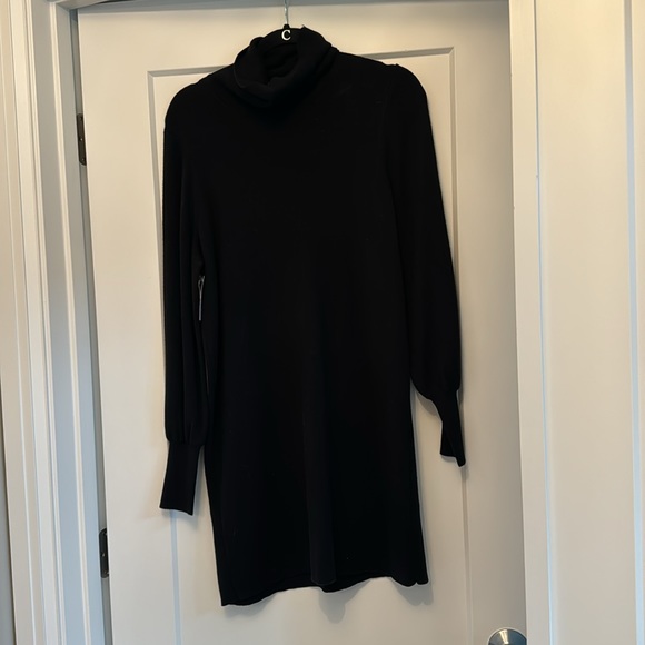 Aritzia Wilfred black turtleneck dress size small - Picture 4 of 6